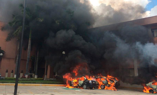 Incendio Congreso Guerrero