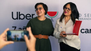 Foto tomada del sitio web de Uber