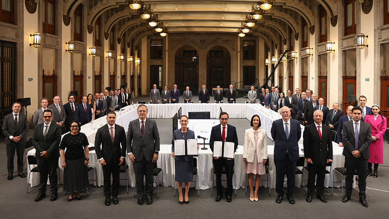 Firma del Paquete contra la Inflación y la Carestía (Pacic) 2024-2025