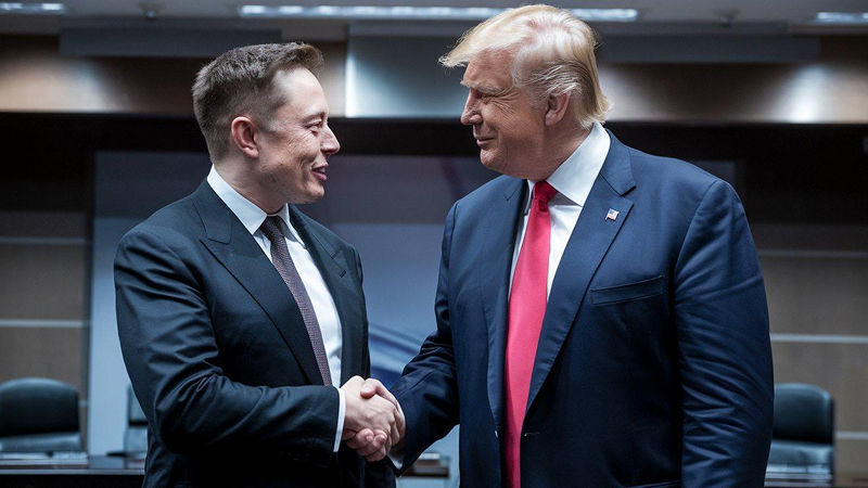 Donald Trump y Elon Musk | Red Social X