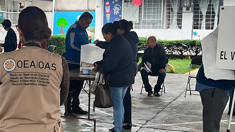 Informe Preliminar de la Misión de Observación Electoral de la OEA para las Elecciones del Poder Judicial en México