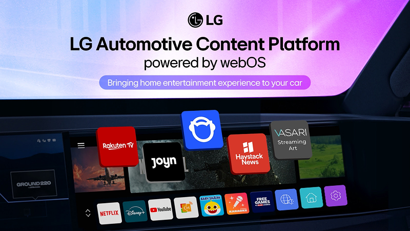 LG lleva streaming premium a los nuevos KIA