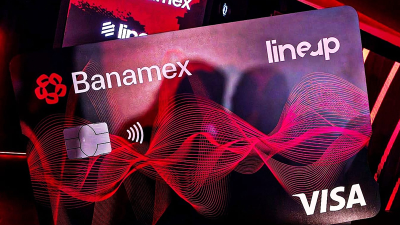 Banamex, OCESA y Visa presentan la Tarjeta de Crédito LineUp Banamex