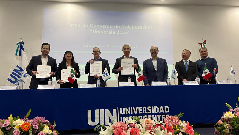 Universidad Insurgentes se suma a UJ para acercar 60 mil oportunidades de empleo