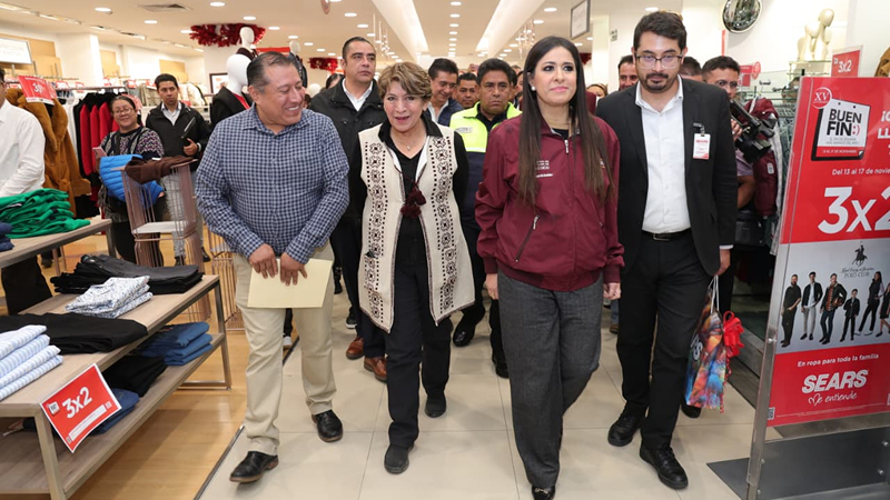 Delfina Gómez impulsa el Buen Fin 2025 e invita a aprovechar las promociones