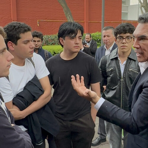 “Alito” Moreno en el ITAM