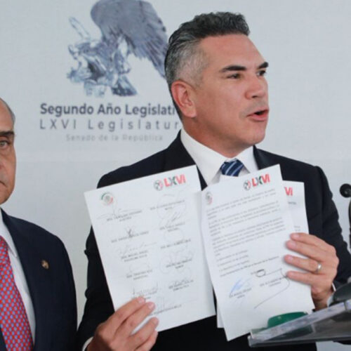 Plan “V”, cambia las reglas de la democracia para acomodarlas al poder: Alito Moreno