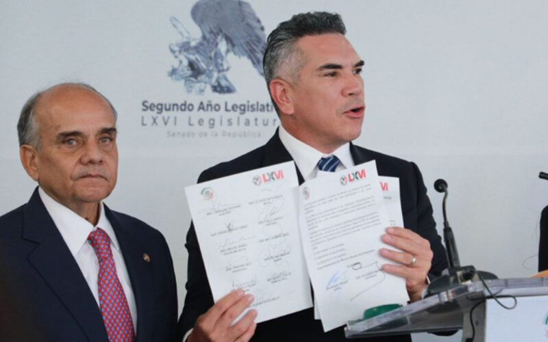 Plan “V”, cambia las reglas de la democracia para acomodarlas al poder: Alito Moreno