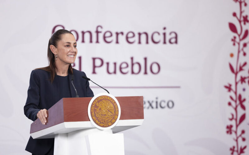 La paz que se respira en México y que Sheinbaum dice que quiere sembrar