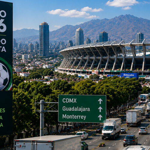 Inteligencia artificial optimizará la movilidad urbana ante el Mundial