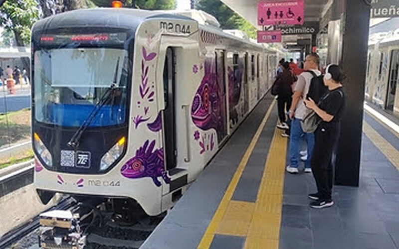 Vehículos ferroviarios chinos modernizan el transporte público en México
