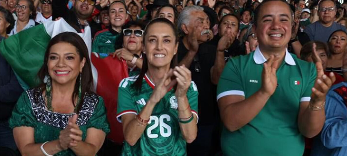 Sheinbaum le tuvo miedo a la rechifla en el Estadio; repartió regaños