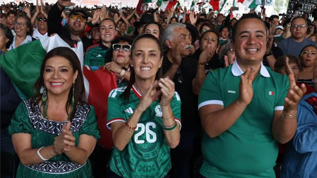 Sheinbaum le tuvo miedo a la rechifla en el Estadio; repartió regaños