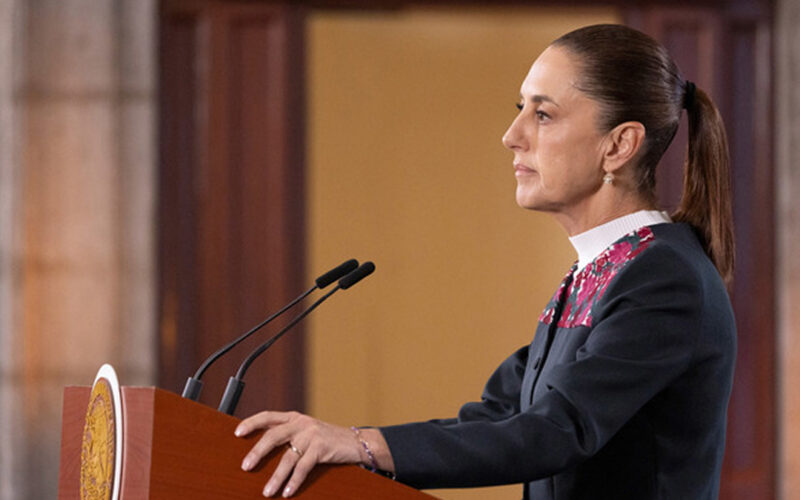 Alito Moreno le da clases de política exterior a Claudia Sheinbaum