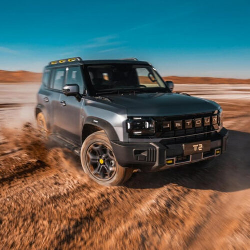 JETOUR T2 logra récord histórico global con medio millón de ventas