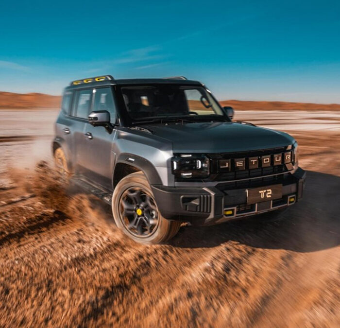 JETOUR T2 logra récord histórico global con medio millón de ventas