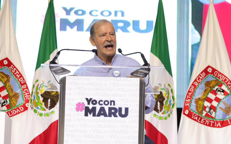 Los cuatro presidentes en defensa de Maru Campos