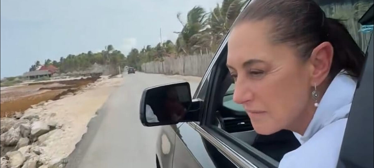 Sheinbaum por poner orden en Tulum