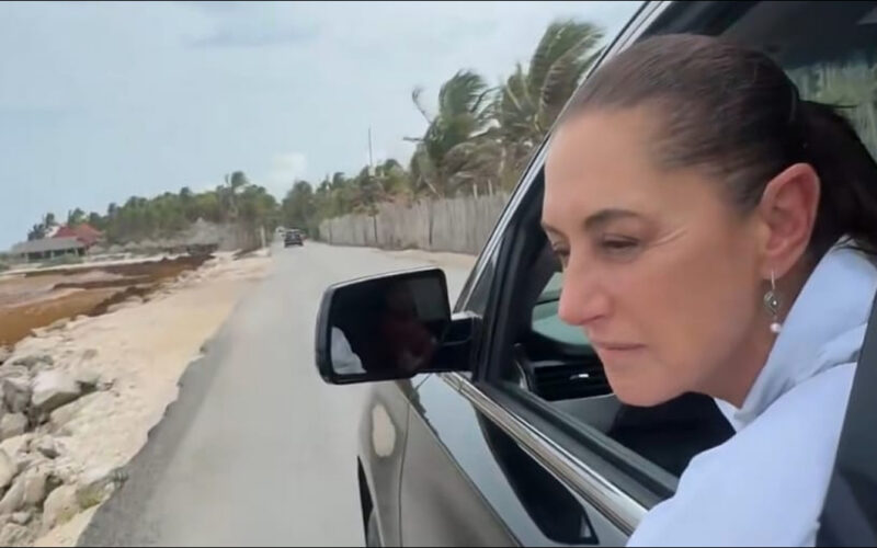 Sheinbaum por poner orden en Tulum