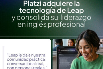 Platzi expande su ecosistema educativo tras absorber la plataforma Leap