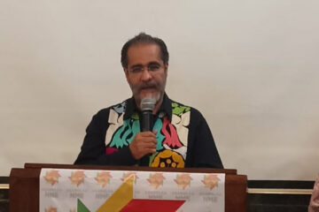 René Bejarano, a la campaña de Andy López