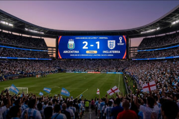 Argentina tumba a Inglaterra sobre la hora y va por el bicampeonato
