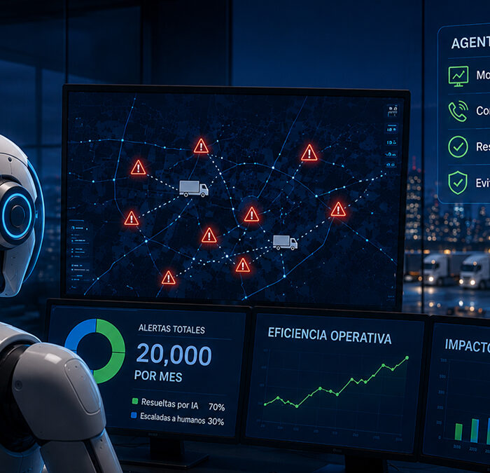 Inteligencia artificial autónoma toma el control de la logística en México