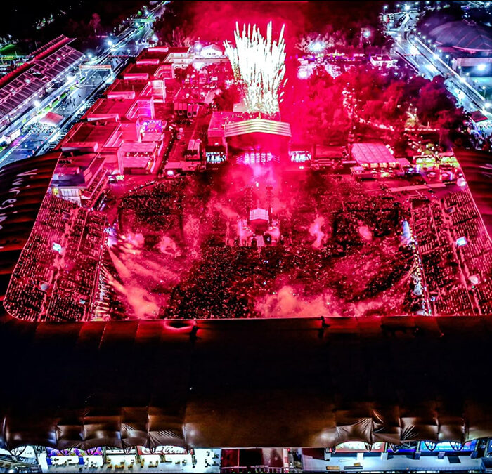 Estadio GNP Seguros en la Élite Global de la Música