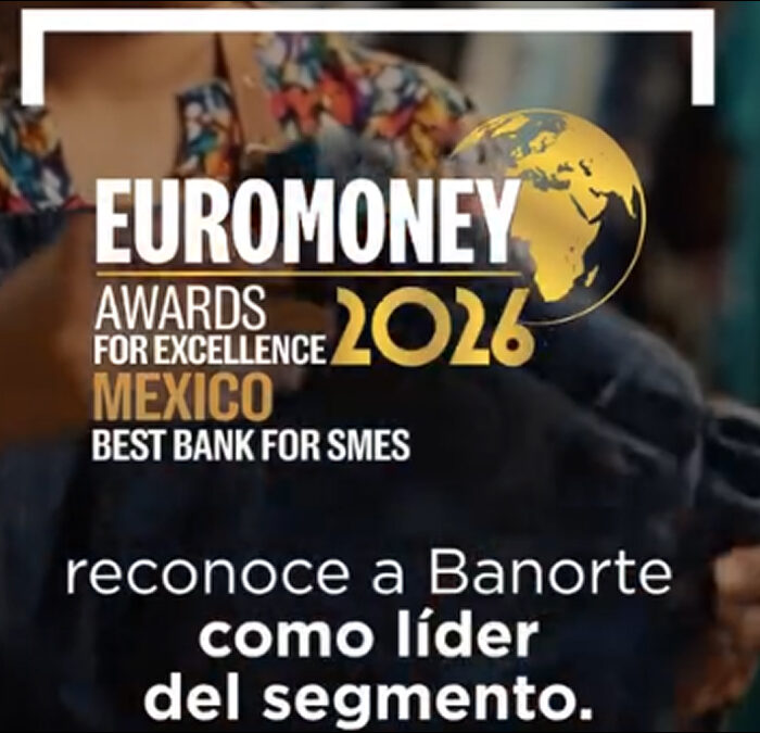 Banorte obtiene importante galardón internacional por su apoyo a las PyMEs