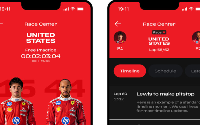 Tecnología de IA revoluciona la aplicación de Scuderia Ferrari