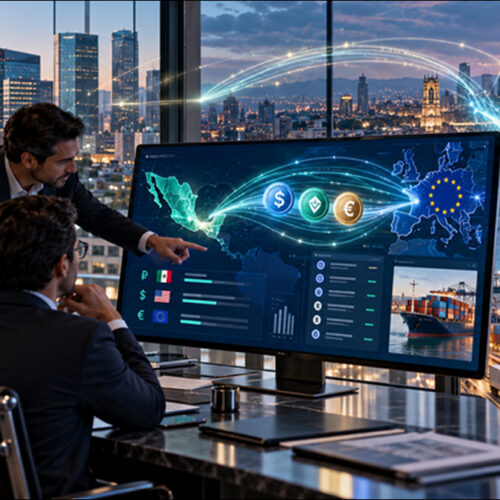 Innovación en infraestructura financiera optimiza las transferencias entre México y Europa